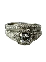 Stella jewelry rodēta sudraba gredzens sievietēm ar sintezētiem akmeņiem, ML10333F cena un informācija | Gredzeni | 220.lv
