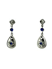 Stella jewelry серьги из серебро для женщин с родием и синтетическими камнями, ER00091E цена и информация | Серьги | 220.lv