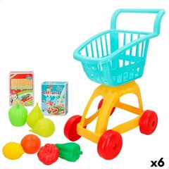 Rotaļlietu iepirkumu ratiņi Colorbaby My Home, 6 gab.​​​​​​ cena un informācija | Rotaļlietas meitenēm | 220.lv