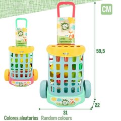Rotaļlietu iepirkumu soma Colorbaby My Home, 12 d. cena un informācija | Attīstošās rotaļlietas | 220.lv