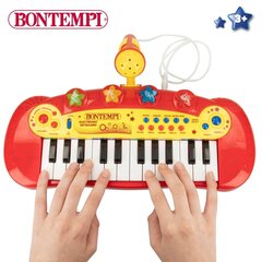Bērnu interaktīvās klavieres ar mikrofonu Bontempi, 6 gab. cena un informācija | Attīstošās rotaļlietas | 220.lv