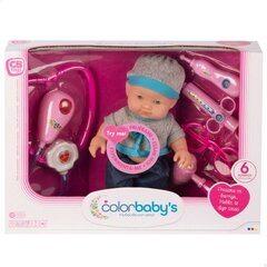 Mazuļu lelle ar piederumiem Colorbaby, 6 gab. цена и информация | Игрушки для девочек | 220.lv