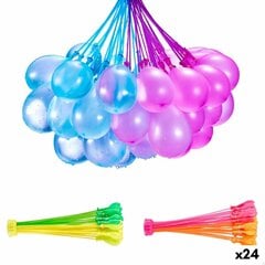Ūdens baloni ar adapteri Zuru Bunch-o-Balloons, dažādas krāsas, 24 d. cena un informācija | Ūdens, smilšu un pludmales rotaļlietas | 220.lv