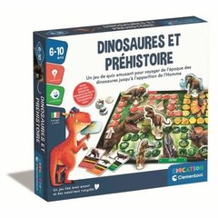 Izglītojošā spēle Dinosaures et préhistoire Clementoni, FR cena un informācija | Galda spēles | 220.lv