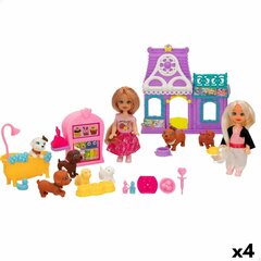 Leļļu figūru komplekts ar aksesuāriem Colorbaby Bella, 4 gab. цена и информация | Игрушки для девочек | 220.lv