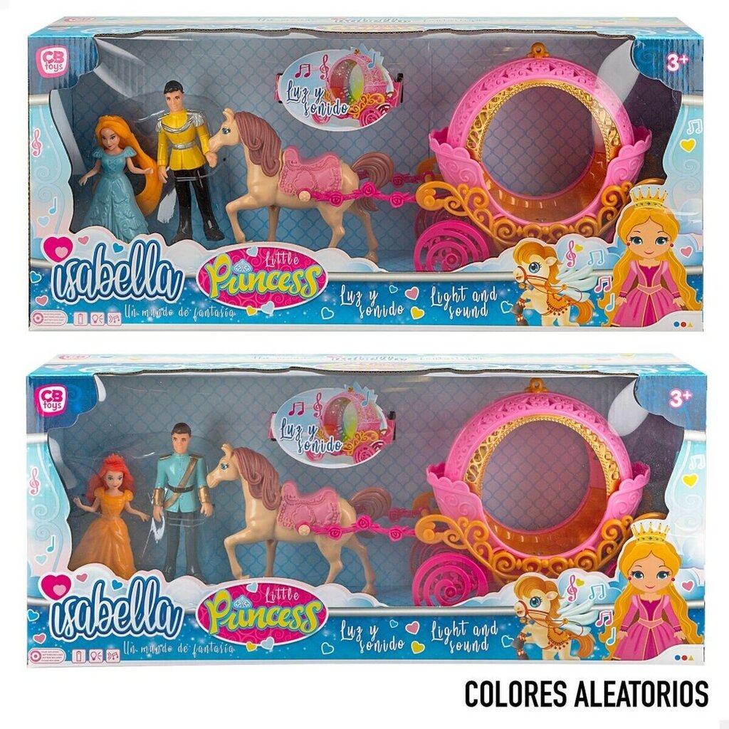 Leļļu figūriņas ar ratiņiem Colorbaby Isabella, 6 gab. цена и информация | Rotaļlietas meitenēm | 220.lv