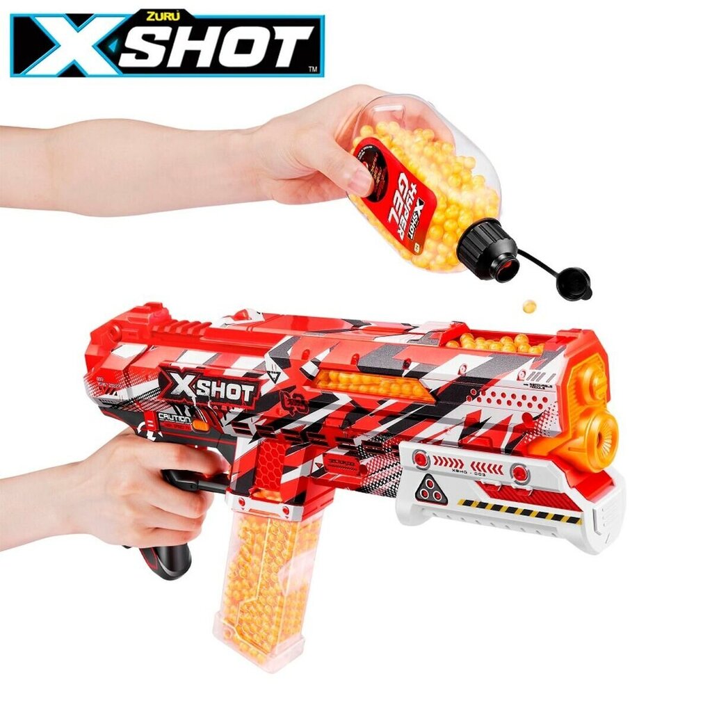 Rotaļu ierocis X-Shot Hyper Gel Zuru, 6 gab. cena un informācija | Rotaļlietas zēniem | 220.lv