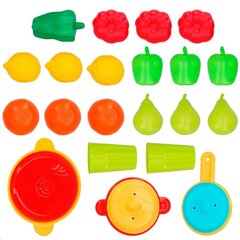 Rotaļu virtuves instrumentu komplekts CB Toys, dažādas krāsas, 24 gab. цена и информация | Игрушки для девочек | 220.lv