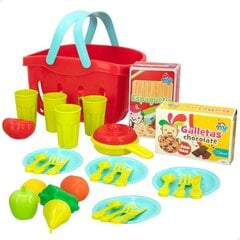Rotaļu virtuves piederumi Colorbaby, dažādas krāsas, 33 gab. cena un informācija | Rotaļlietas meitenēm | 220.lv