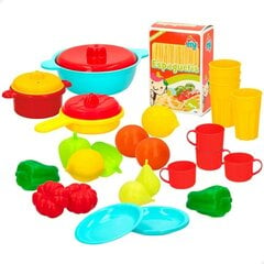 Rotaļu virtuves piederumi Colorbaby, dažādas krāsas, 31 gab. цена и информация | Игрушки для девочек | 220.lv