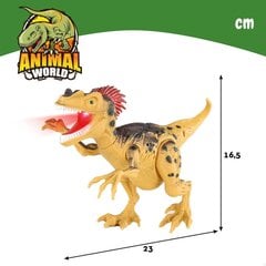 Dinozauru komplekts Color Baby, dzeltens, 6 gab. цена и информация | Игрушки для мальчиков | 220.lv