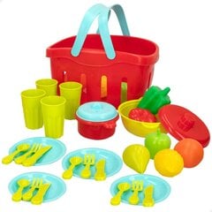 Rotaļu virtuves piederumi Colorbaby, dažādas krāsas, 36 gab. цена и информация | Игрушки для девочек | 220.lv