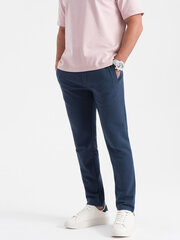 спортивные штаны - темно-синие v4 om-pabs-0206 125198-7 цена и информация | Мужские брюки | 220.lv