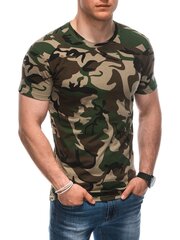T-krekls vīriešiem S1931, brūns cena un informācija | Vīriešu T-krekli | 220.lv