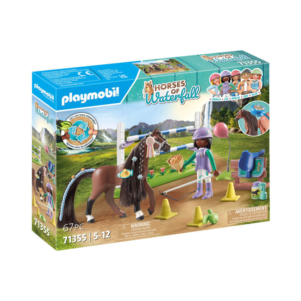 Figūriņas 71355 Playmobil Horses of Waterfall Zoe un Blaze цена и информация | Konstruktori | 220.lv