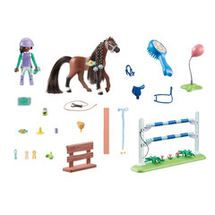 Figūriņas 71355 Playmobil Horses of Waterfall Zoe un Blaze cena un informācija | Konstruktori | 220.lv