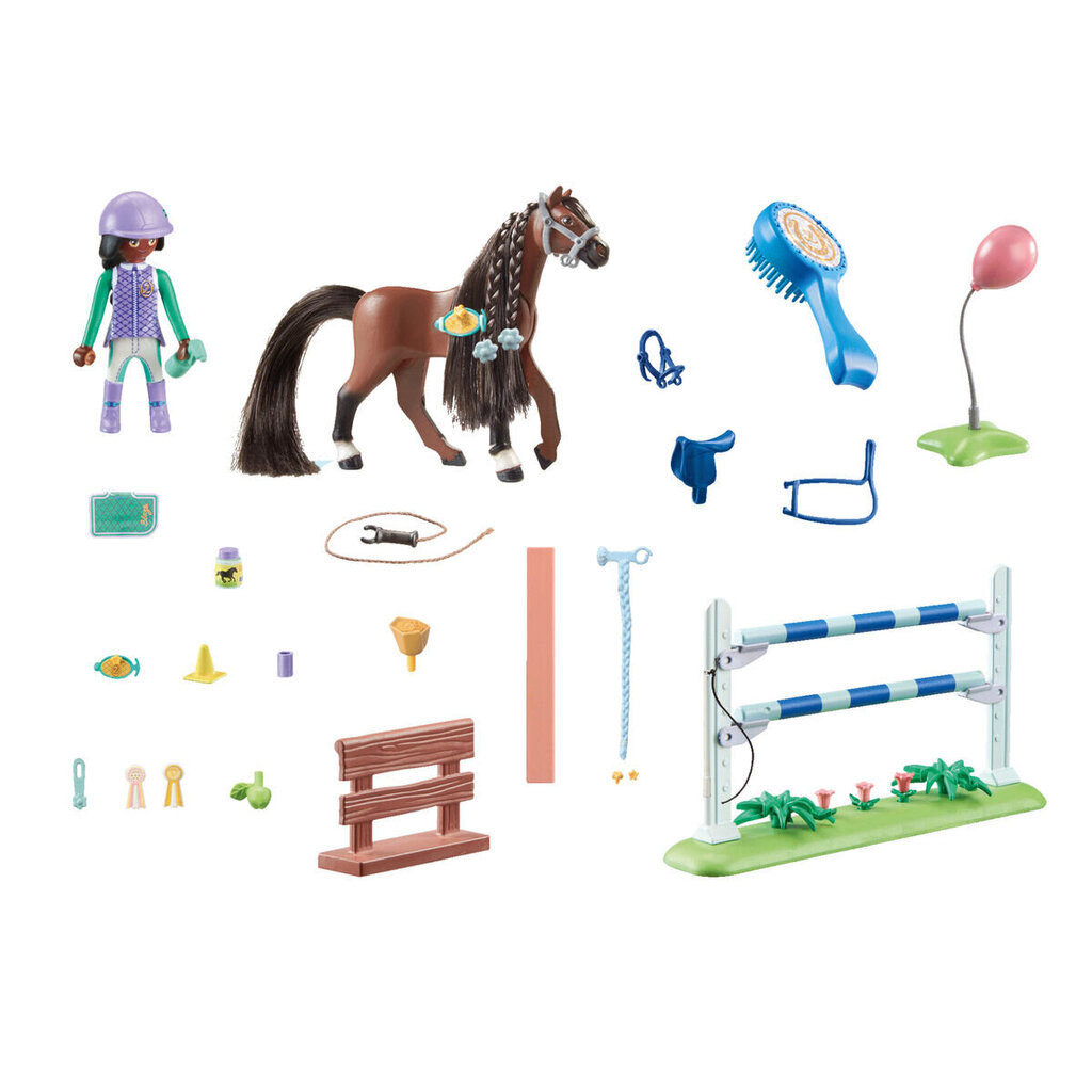 Figūriņas 71355 Playmobil Horses of Waterfall Zoe un Blaze цена и информация | Konstruktori | 220.lv