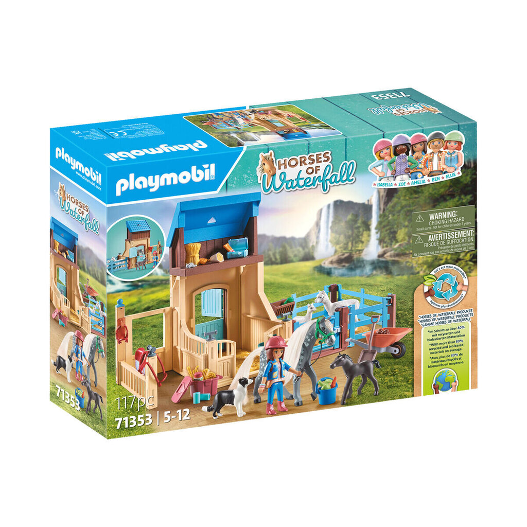 Amēlijas un Čukstes figūriņas 71353 Playmobil Horses of Waterfall cena un informācija | Konstruktori | 220.lv