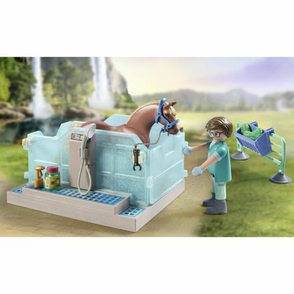 Figūriņas 71352 Playmobil Horses of Waterfall jāšanas terapijas un veterinārās prakses cena un informācija | Konstruktori | 220.lv