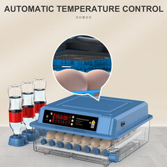 Industriālais inkubators, 48 ​​olas cena un informācija | Preces lauksaimniecības dzīvniekiem | 220.lv
