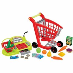 Rotaļlietu veikala komplekts ar kases aparātu un ratiņiem Ecoiffier cena un informācija | Rotaļlietas meitenēm | 220.lv