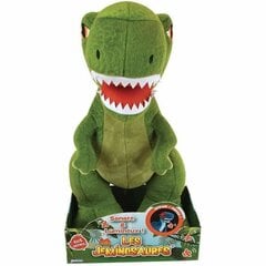 Plīša rotaļlieta ar skaņu Jemini Dinosaur, 32 cm cena un informācija | Mīkstās (plīša) rotaļlietas | 220.lv