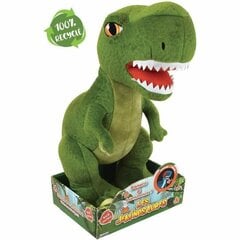 Plīša rotaļlieta ar skaņu Jemini Dinosaur, 32 cm cena un informācija | Mīkstās (plīša) rotaļlietas | 220.lv