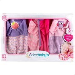 Leļļu drēbes Colorbaby, 6 gab. цена и информация | Игрушки для девочек | 220.lv