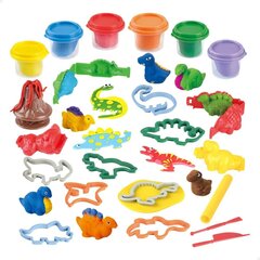 Plastilīna spēle PlayGo Dinosaurs cena un informācija | Attīstošās rotaļlietas | 220.lv