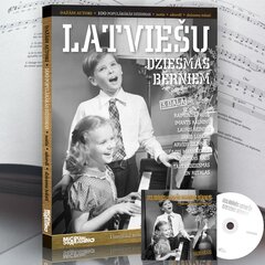 100 populārākās latviešu dziesmas bērniem, 3. daļa (Notis+CD), komplekts cena un informācija | Izglītojošas grāmatas | 220.lv