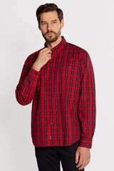 Рубашки M NEW TENBY KZ71 RED M NEW TENBY KZ71 RED-XXXL цена и информация | Мужские рубашки | 220.lv