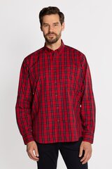Рубашки M NEW TENBY KZ71 RED M NEW TENBY KZ71 RED-XXXL цена и информация | Мужские рубашки | 220.lv