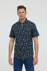 Рубашки M JACOB 8315 BLUE M JACOB 8315 BLUE-XXL цена и информация | Мужские рубашки | 220.lv