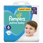 Autiņbiksītes Pampers Active baby, 6. izmērs, 13-18 kg, 56 gab. cena un informācija | Autiņbiksītes | 220.lv