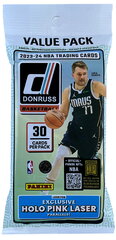 Баскетбольные карточки Panini Donruss 2023/2024 Value Pack, 30 шт. цена и информация | Коллекционные карточки | 220.lv