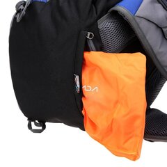Большой туристический рюкзак с чехлом от дождя 50 л, оранжевый цена и информация | Туристические, походные рюкзаки | 220.lv