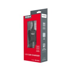 Rebel USB-C auto lādētājs cena un informācija | Lādētāji un adapteri | 220.lv