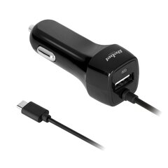 Rebel USB-C auto lādētājs cena un informācija | Lādētāji un adapteri | 220.lv
