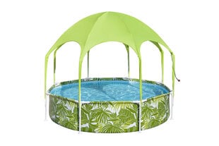 Каркасный бассейн с крышей для детей 244x51 см, Bestway 56432 цена и информация | Бассейны | 220.lv