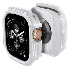 Spigen Apple Watch Ultra 1/2, balts cena un informācija | Viedpulksteņu un viedo aproču aksesuāri | 220.lv