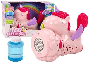 Ziepju burbuļu mašīna vienradzis Lean Toys cena un informācija | Ūdens, smilšu un pludmales rotaļlietas | 220.lv