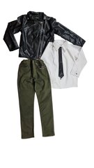 Kostīms zēniem: krekls+bikses+jaka D0923004 cena un informācija | Komplekti zēniem | 220.lv