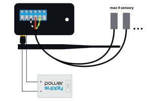 Blebox pro wi-fi temperatūras sensors cena un informācija | Sensori | 220.lv