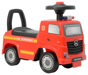 Bērnu stumjamais auto Mercedes Actros 3316TA, sarkans cena un informācija | Rotaļlietas zīdaiņiem | 220.lv