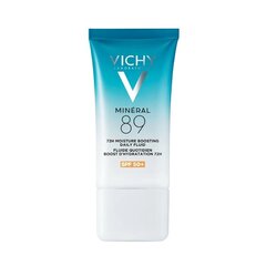 Mitrinošs un atjaunojošs krēms-fluīds Vichy Mineral 89, 50ml cena un informācija | Sejas krēmi | 220.lv