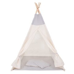 Палатка-типи Springos TIP10, серая цена и информация | Детские игровые домики | 220.lv