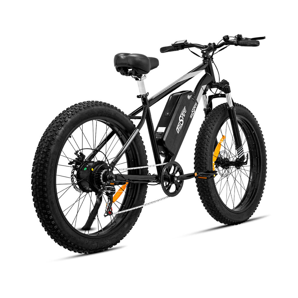 Elektriskais velosipēds OneSport OT15, 26", melns, 500W, 17Ah cena un informācija | Elektrovelosipēdi | 220.lv