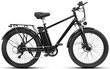 Elektriskais velosipēds OneSport OT13, 26", melns, 350W, 15Ah цена и информация | Elektrovelosipēdi | 220.lv