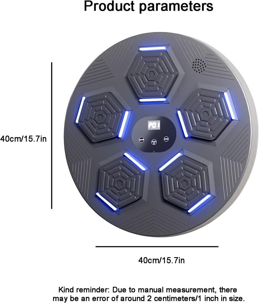 Interaktīvais muzikālais boksa treneris Tavalax cena un informācija | Bokss un austrumu cīņas | 220.lv