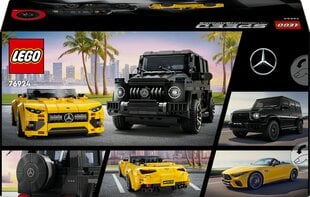 76924 LEGO® Speed Champions Automobiļi Mercedes-AMG G 63 un Mercedes-AMG SL 63 цена и информация | Конструкторы и кубики | 220.lv